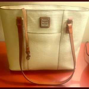 Dooney & Bourke Croco Leather Tote